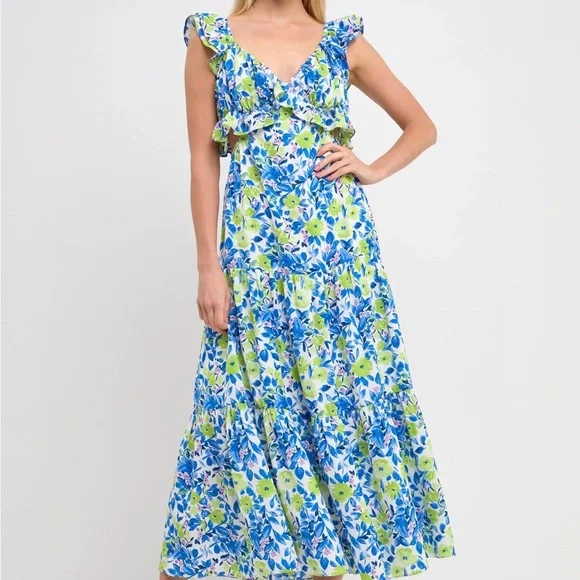 Endless Rose | Dresses | Endless Rose Floral Dress | Poshmark